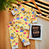 خرید بلوز و شلوار نرمالو | پنبه داخل کرکدار وارداتی گوانگجو | طرح پرنسس مناسب 3 تا 6 سالگی