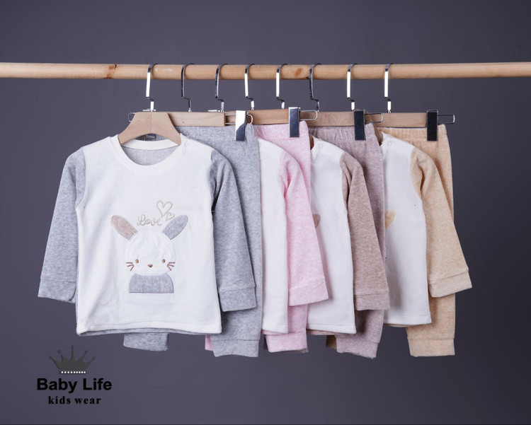 خرید ست بلوز و شلوار مخمل خرگوش | ست نوزادی 1 تا 3 سال | رنگبندی متنوع | نرم و لطیف