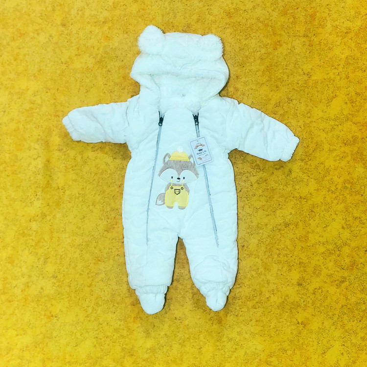 خرید سرهمی کاپشنی دو زیپ خزدار نوزاد تا دوسال | رنگبندی (سفید، طوسی، قرمز، خردلی، قهوهای)