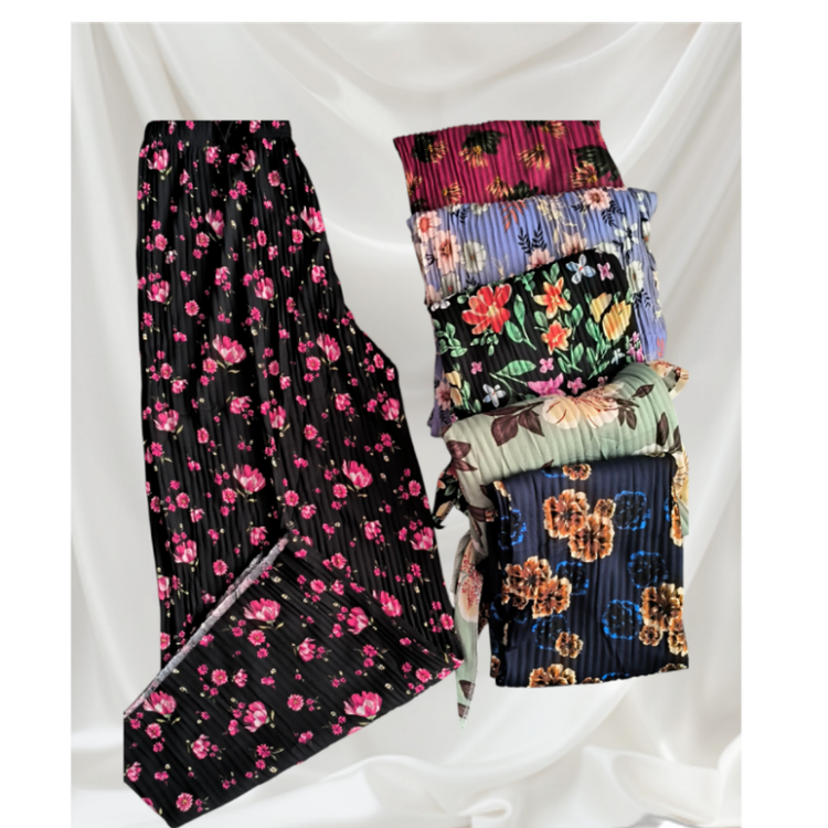 شلوار دامنی سرخابی