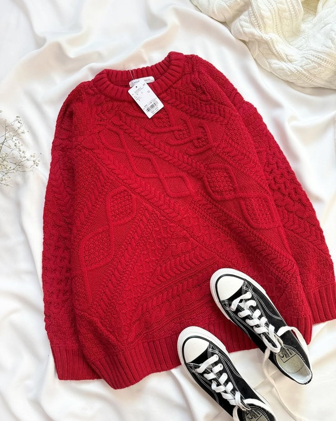 خرید بافت زنانه برند American Holic ژاپن اورجینال | فری سایز و گرم بالا