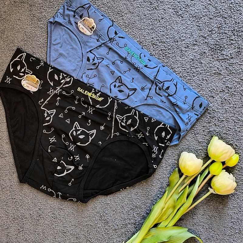 شورت مردانه اسلیپ آبی طرحدار