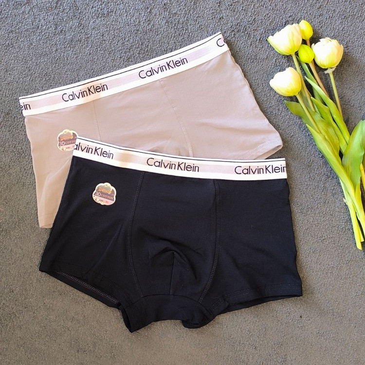 شورت نخی calvinklein مشکی و طوسی