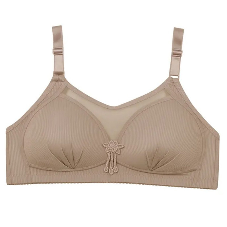 سوتین اسفنجی زیر کتی کرم