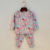 خرید ست لباس راحتی بچگانه آستین بلند با چاپ یونیکورن | سایز 35 تا 50 مناسب برای 1 تا 6 سال