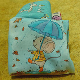 خرید ست لباس راحتی بچگانه آستین بلند با چاپ موش و چتر سایز 35 تا 50 مناسب 1تا 6 سال