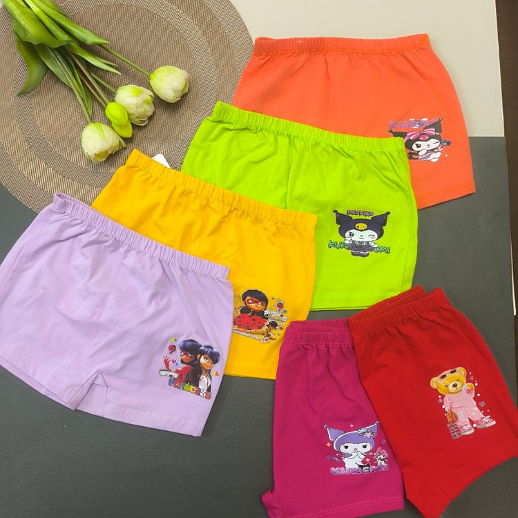 شورت دخترانه کرومی