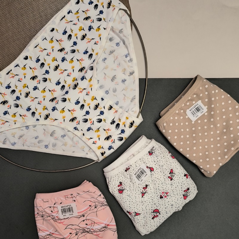 شورت برند میسپل سفید سورمه ای