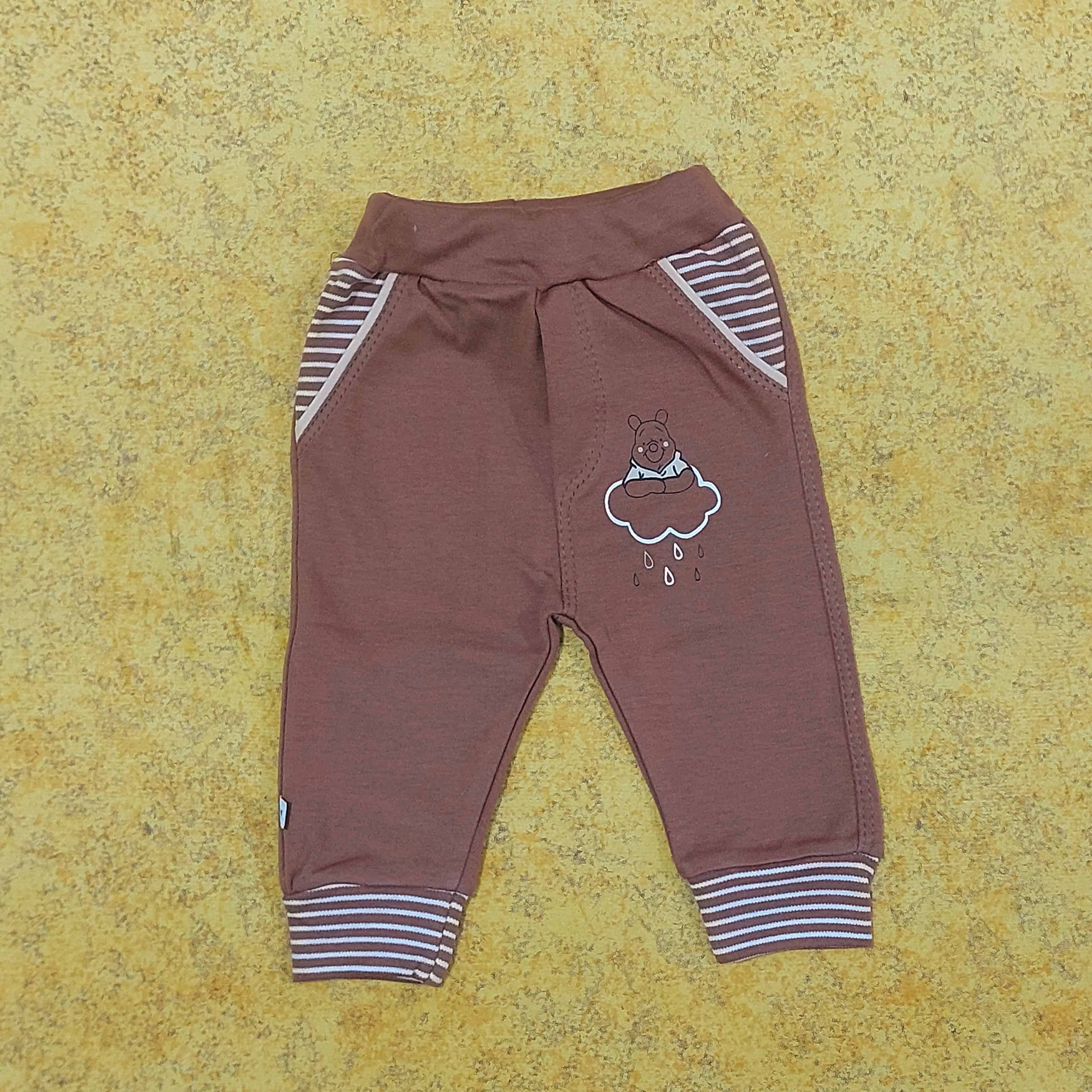 خرید لباس سرویس تکه باز نوزادی پارچه پنبه طرح پو | لباس نوزاد از بدو تولد تا ۱ سال