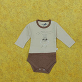 خرید لباس سرویس تکه باز نوزادی پارچه پنبه طرح پو | لباس نوزاد از بدو تولد تا ۱ سال