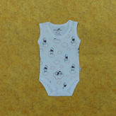 خرید لباس سرویس تکه باز نوزادی پارچه پنبه طرح پو | لباس نوزاد از بدو تولد تا ۱ سال