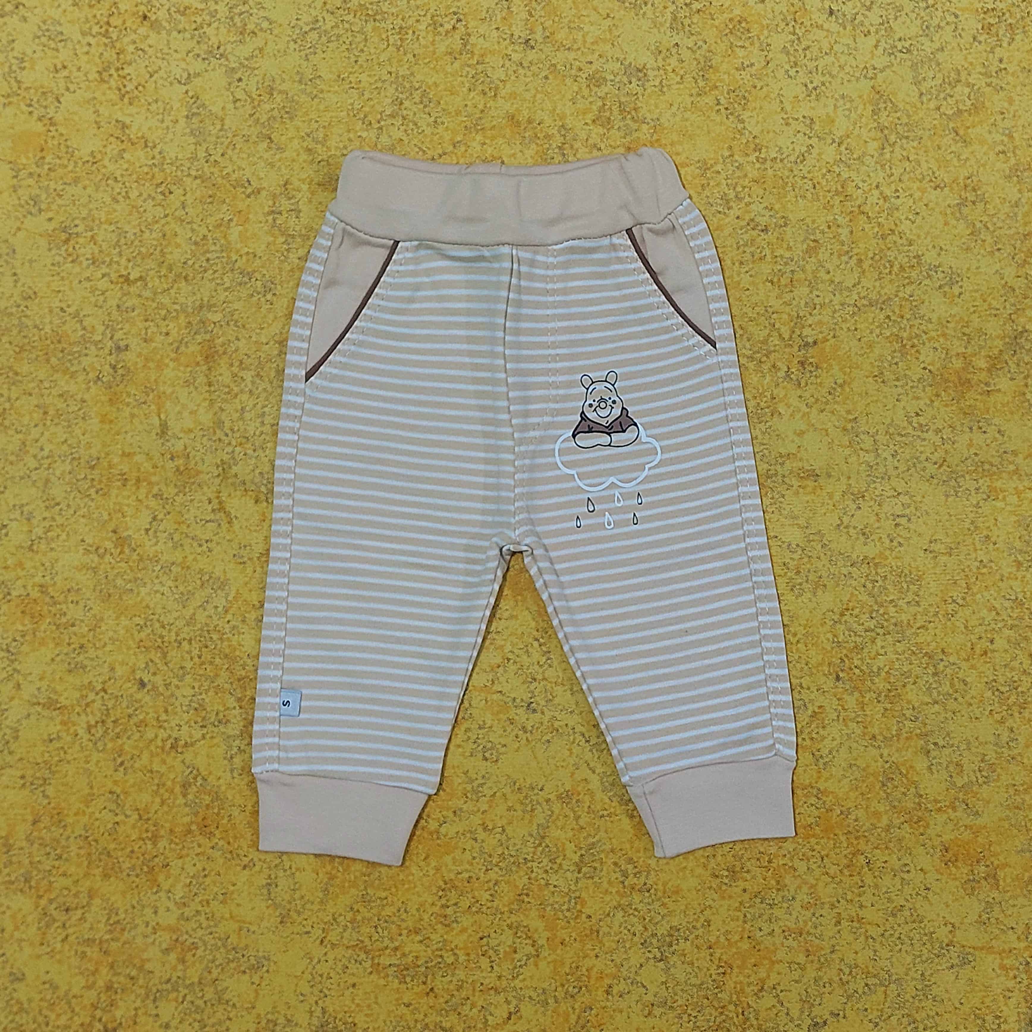 خرید لباس سرویس تکه باز نوزادی پارچه پنبه طرح پو | لباس نوزاد از بدو تولد تا ۱ سال