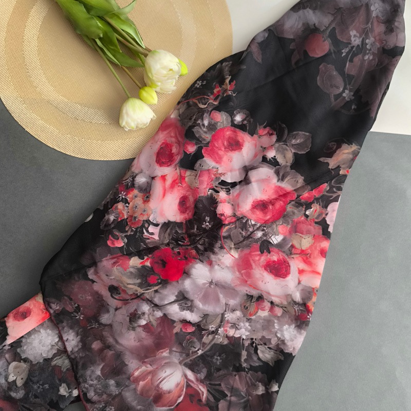 روسری حریر قواره130