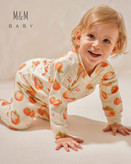 خرید لباس راحتی بچگانه پنبه طرح خرمالو | سایزبندی 6 ماه تا 4 سالگی | فروشگاه پوشاک بیبی ست