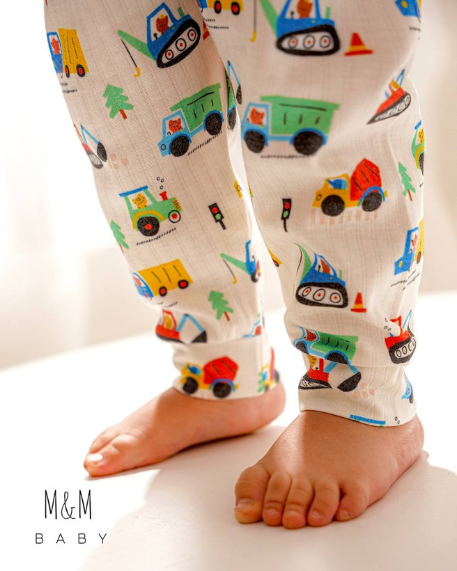 خرید لباس راحتی بچگانه پنبه طرح ماشین | سایزبندی 6 ماه تا 4 سالگی | فروشگاه پوشاک بیبی ست