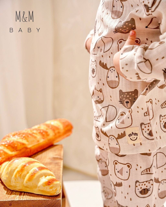 خرید لباس راحتی بچگانه پنبه طرح انیمال | سایزبندی 6 ماه تا 4 سالگی | فروشگاه پوشاک بیبی ست