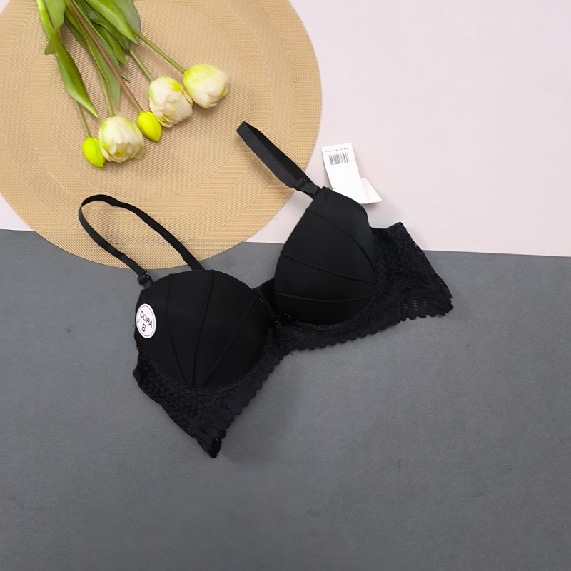 سوتین اسفنجی صدفی مشکی 