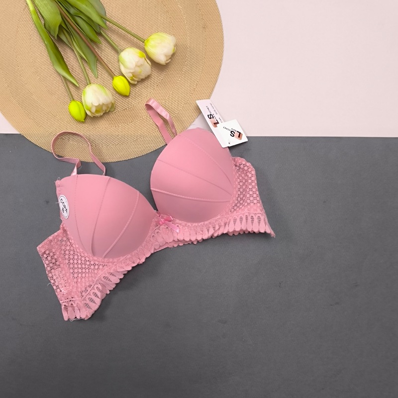 سوتین اسفنجی کالباسی فنردار صدفی 