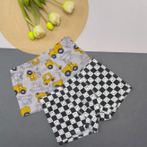 شورت وارداتی طرح استیکر