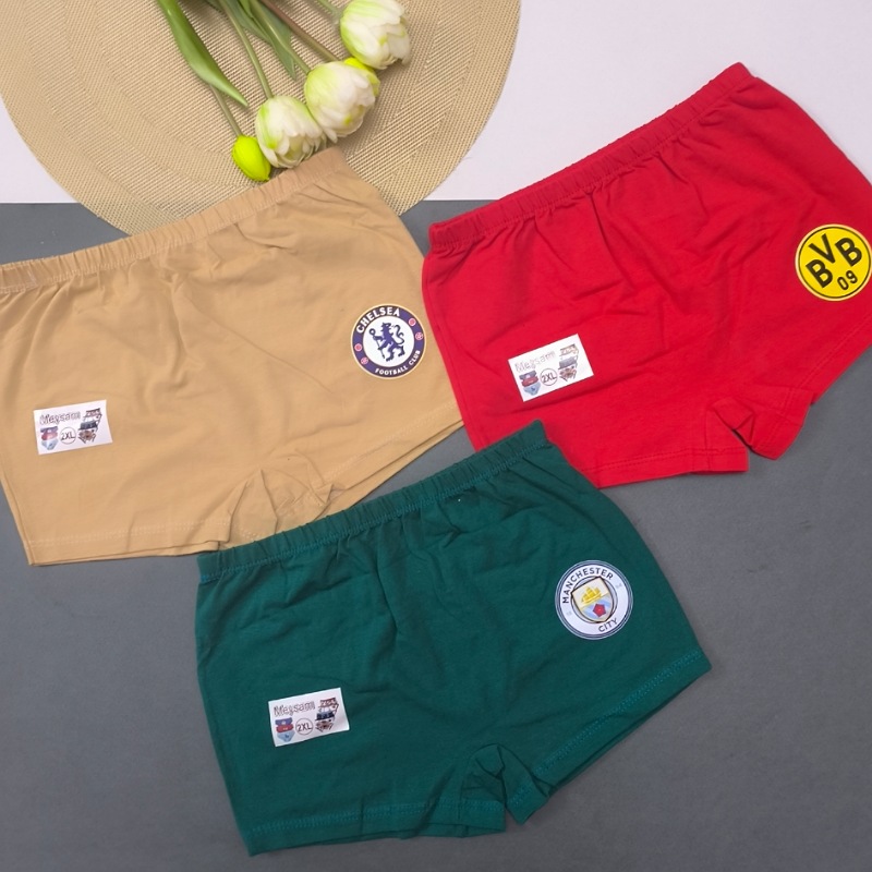 شورت پادار نخی پسرانه 10 تا 12 سال