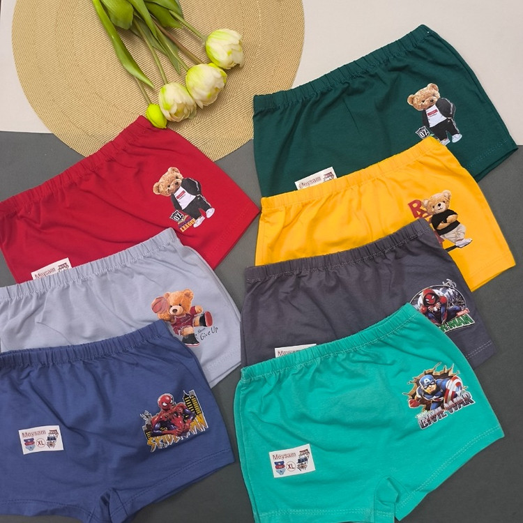 شورت پادار پسرانه xl