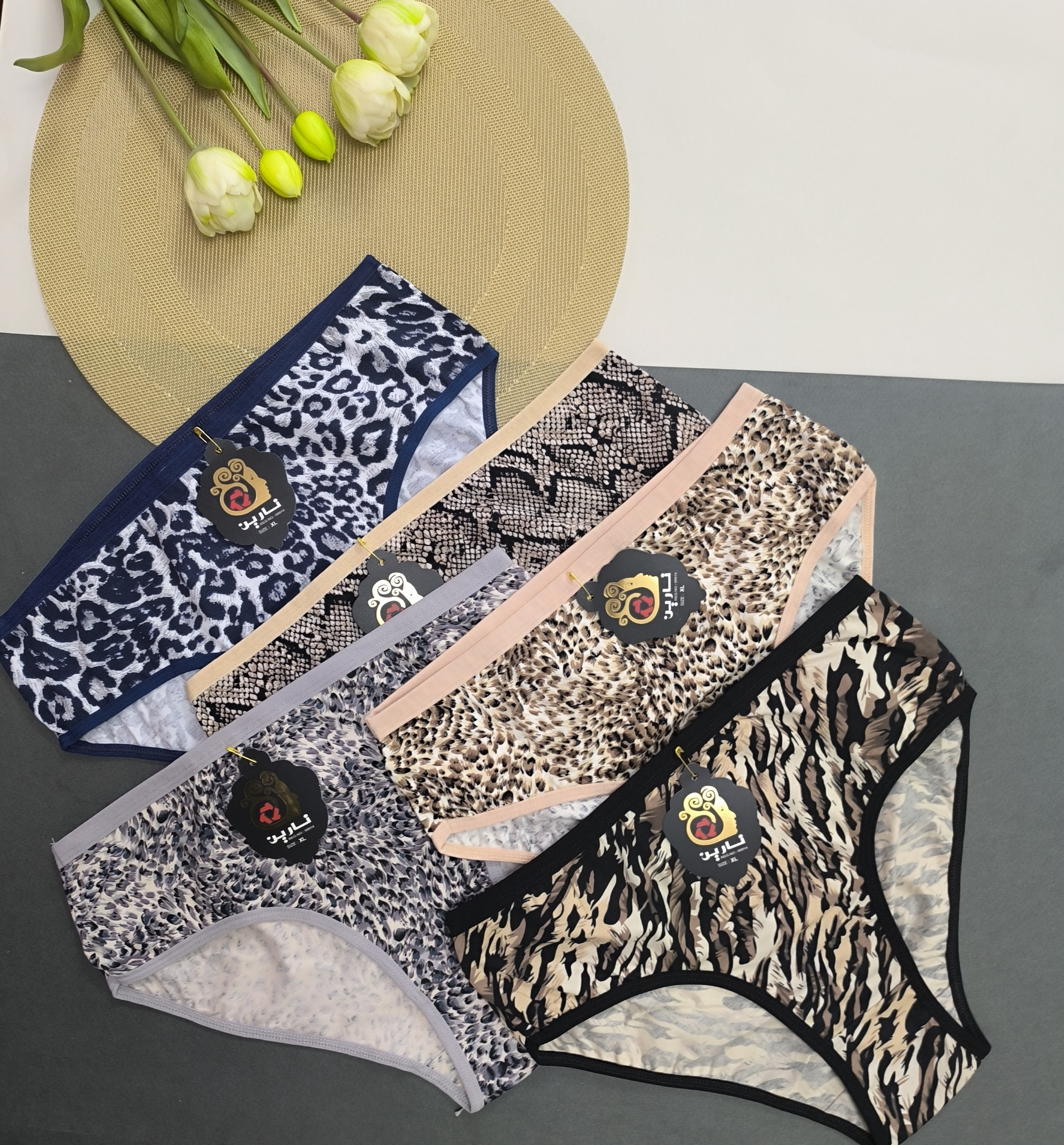 شورت xl نارین اسلیپ پلنگی 