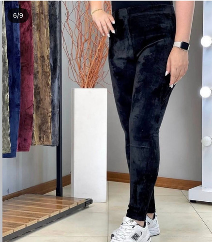 شلوار مخمل کبریتی اعلاتک رنگ مشکی