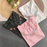 تیشرت نخی کبریتی سایز فری مناسب ۳۸تا۴۶