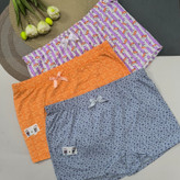 شورت پادار زنانه سایز 4ایکس