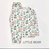 خرید آنلاین ست راحتی بچگانه طرح خرس شاد سایزبندی 35 تا 45 مناسب سنین 1 تا 4 سالگی / فروشگاه بی بی ست