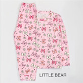 خرید آنلاین ست راحتی بچگانه طرح پاپیون سایز 35 تا 45 مناسب سنین 1 تا 4 سال / فروشگاه بی بی ست