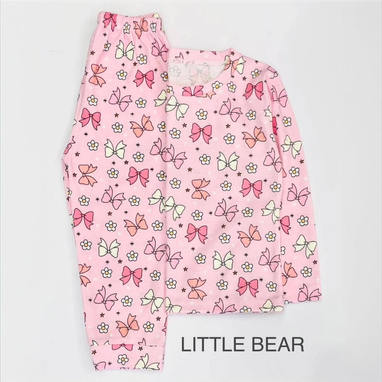 خرید آنلاین ست راحتی بچگانه طرح پاپیون سایز 35 تا 45 مناسب سنین 1 تا 4 سال / فروشگاه بی بی ست