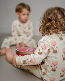 خرید آنلاین ست لباس راحتی بچگانه پنبه طرح بالون | سایز 6 ماه تا 4 سالگی | فروشگاه پوشاک بیبی ست