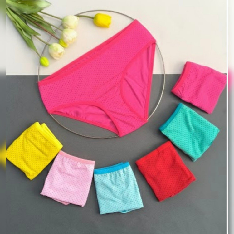 شورت نخی زنانهخالدار سایز 2ایکس لارج