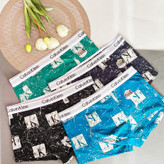 شورت پادارمردانه طرحدار کمر کلوین