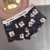 شورت پادارمردانه طرحدار مشکی