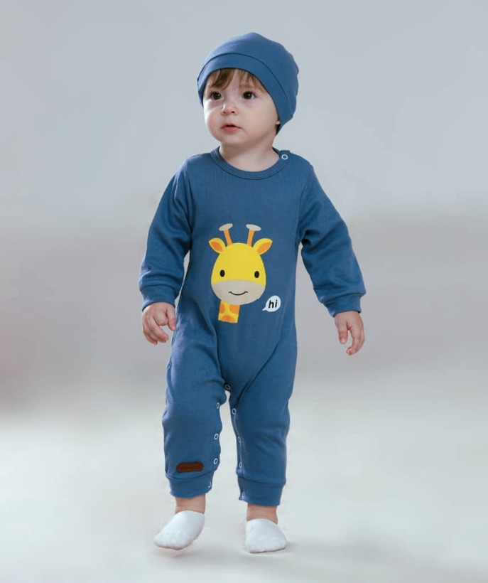 خرید سرهمی کلاهدار نوزاد تا ۱ سال | پنبه خالص | طرحهای متنوع | فروشگاه اینترنتی