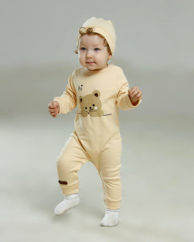 خرید سرهمی کلاهدار نوزاد تا ۱ سال | پنبه خالص | طرحهای متنوع | فروشگاه اینترنتی