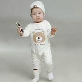 خرید سرهمی کلاهدار نوزاد تا ۱ سال | پنبه خالص | طرحهای متنوع | فروشگاه اینترنتی