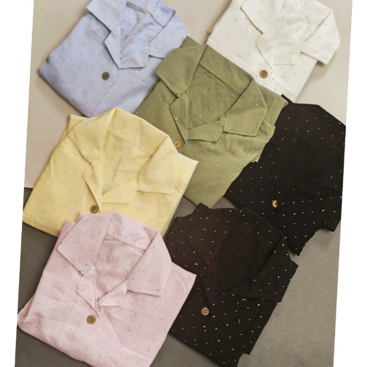 شومیز ینزی در رنگ بندی پاستیلی