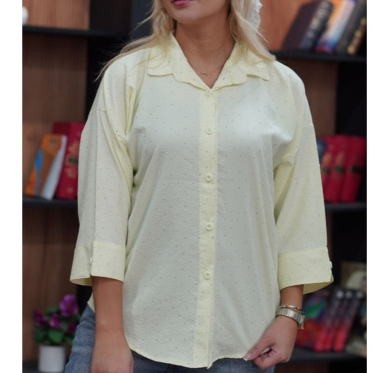 شومیز ینزی لیمویی