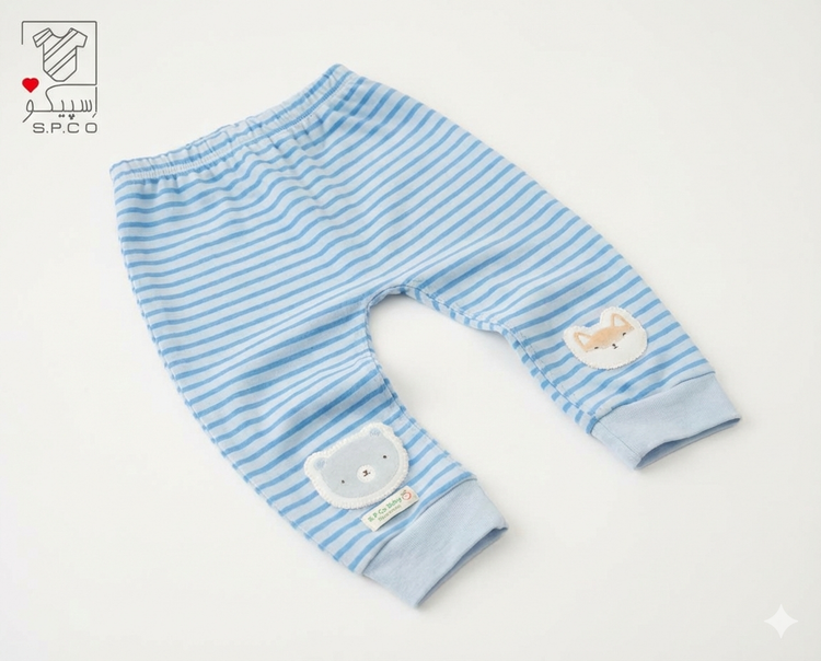 سرویس تکهای نوزادی پسرانه پنبه طرح آرتا برند اسپیکو | ست نوزادی نرم و ضدحساسیت تا یکسال