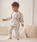 خرید ست لباس راحتی بچگانه پنبه طرح جشن کوهستان | سایز 6 ماه تا 4 سالگی | فروشگاه بیبی ست