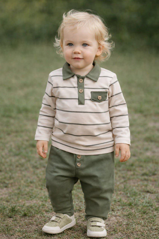 خرید بلوز شلوار مجلسی پسرانه مدل رهام (3 ماه تا 3.5 سال) | بی بی ست