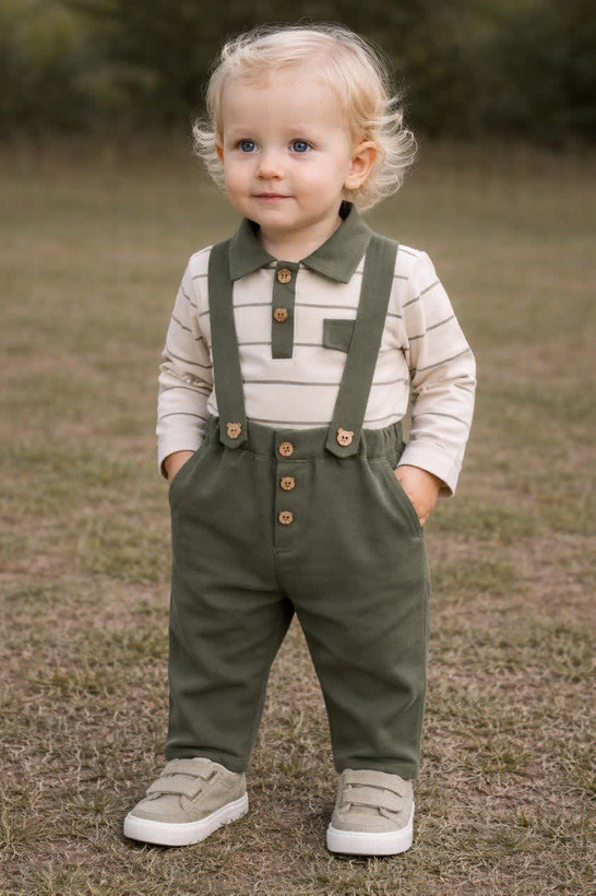 خرید بلوز شلوار مجلسی پسرانه مدل رهام (3 ماه تا 3.5 سال) | بی بی ست