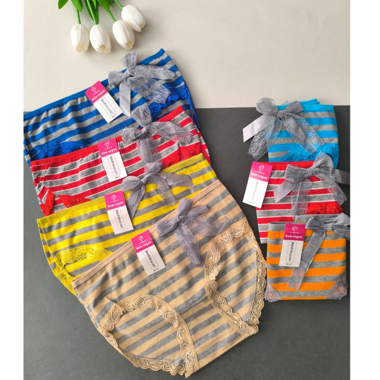 شورت راه راه نخی فانتزی سایز 38تا44