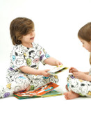 خرید لباس راحتی مادر و کودک جنس پنبه چاپ اسنوپی مناسب سنین 1.5 تا 8 سال و سایز free مناسب 36 تا 48