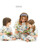 خرید لباس راحتی مادر و کودک جنس پنبه چاپ اسنوپی مناسب سنین 1.5 تا 8 سال و سایز free مناسب 36 تا 48