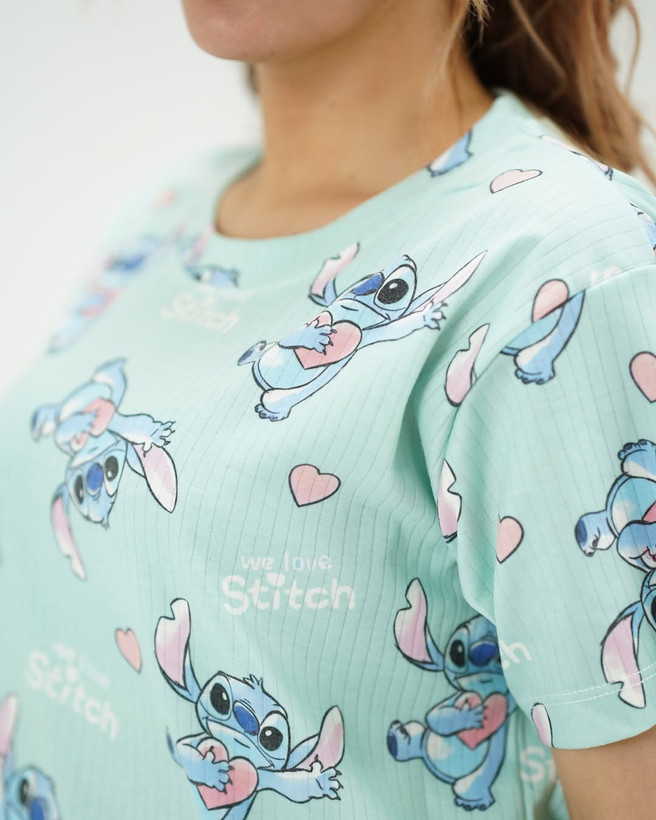 خرید لباس راحتی مادر و کودک جنس پنبه چاپ استیج 1 مناسب سنین 1.5 تا 8 سال و سایز free مناسب 36 تا 48