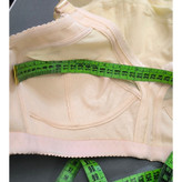 سوتین توری سایز 95.100رنگ کرم